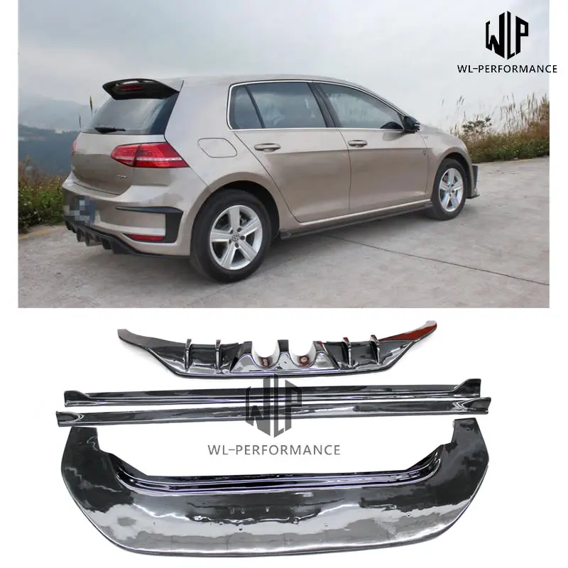 

Golf 7 MK7 R400 Carbon Fiber Car Body Kit Car Styling For Volkswagen Golf 7 R400 2014-2016