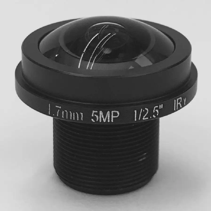 

Smart security SL-RY1720BMP 1/2.5" 1.7MM M12X0.5 185 degree CCTV fisheye camera lens for Video surveillance IP camera