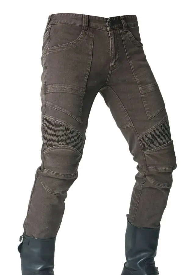 KOMINE джинсы, мотоциклетные джинсы, штаны для мотокросса, джинсы для езды на дороге, четыре части, защита, распределение