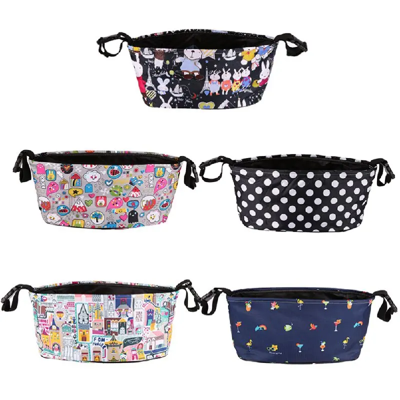 

Baby Stroller Bag Multi-Function Large Capacity Storage Diaper Bag Waterproof Potable Baby Stroller Accessories