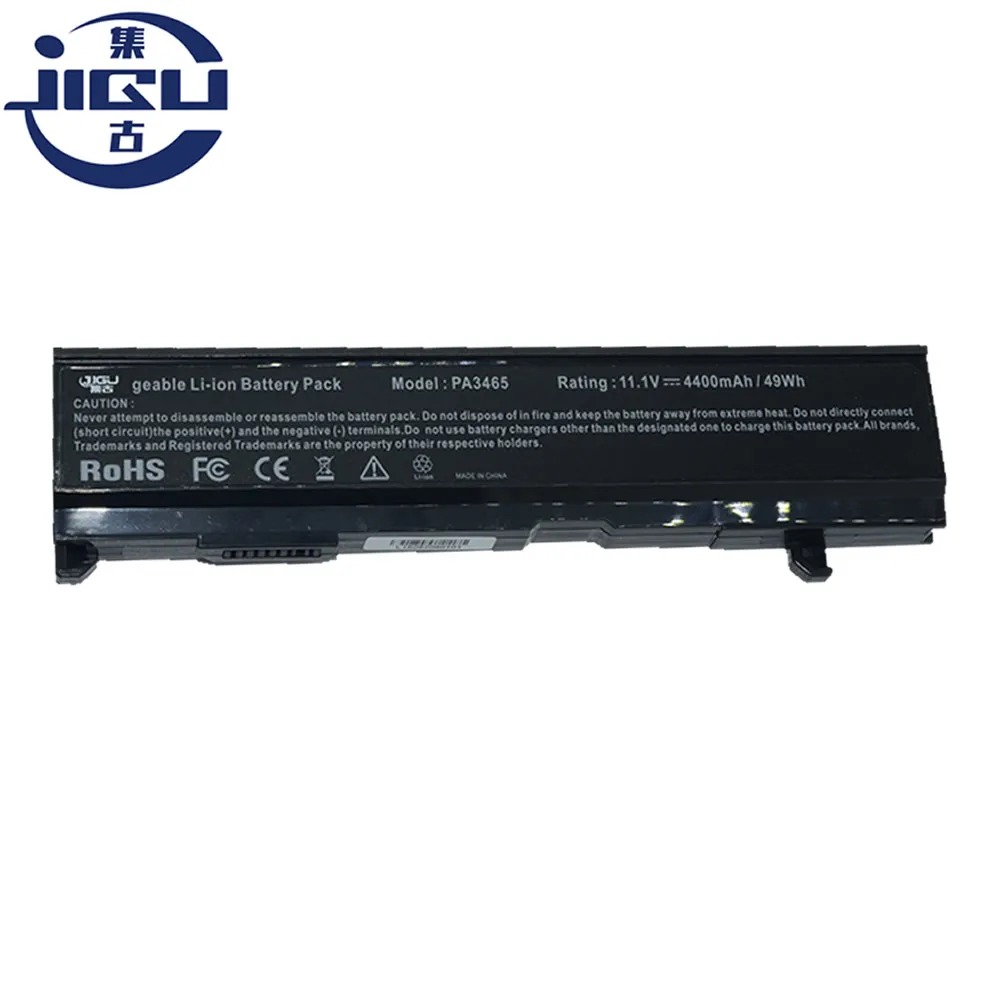 JIGU ноутбука Батарея PA3465U-1BRS PABAS069 для Toshiba dynabook AX/55A dynabook TW/750LS Equium A100-549 спутниковый A100-259