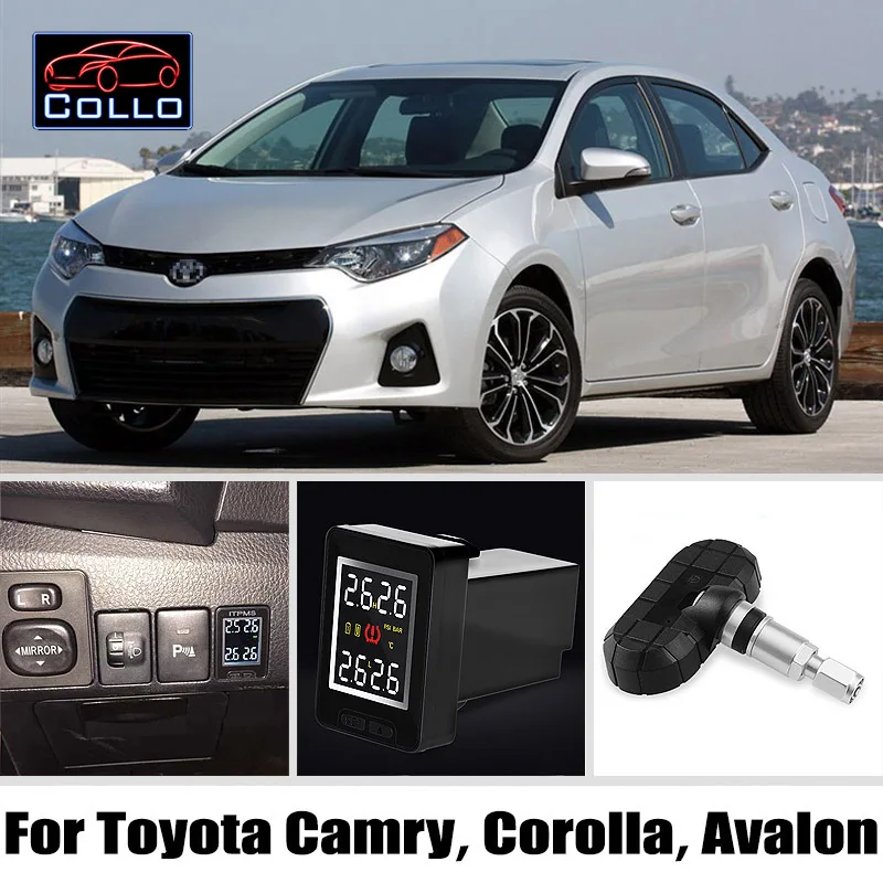 

Special For TOYOTA Camry / Corolla / Avalon / Wireless Tire Pressure Monitoring System Of Internal Sensors / Embedded TPMS