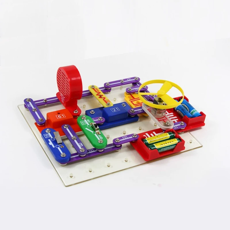 

Solar Electrical Blocks & Educational Toys,DIY Styles with Solar Buttery FM Record and Playing of Sound