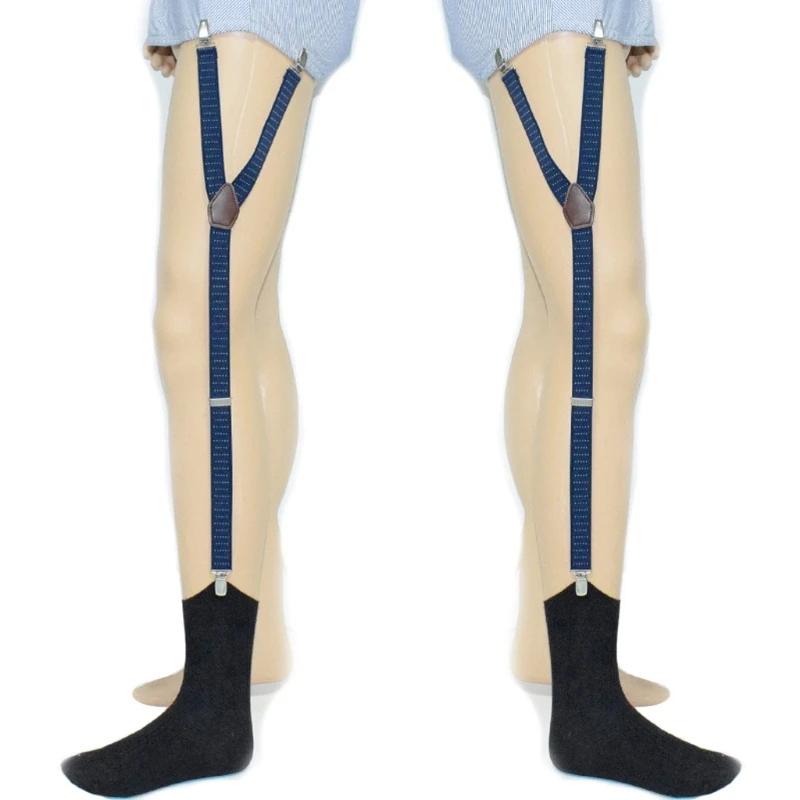 Новое поступление мужская рубашка держатель подвязка регулируемая эластичная подвязка ремень носок нескользящее нижнее белье аксессуар