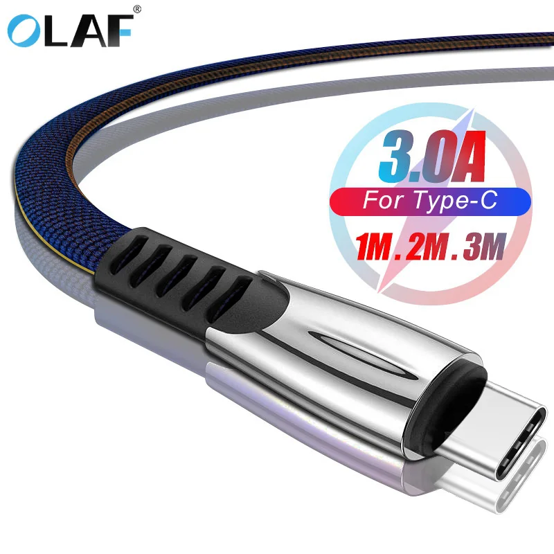USB Type C кабель для Samsung S10 S9 S8 A50 Xiaomi Redmi Note 7 mix 2s Быстрая зарядка Телефон