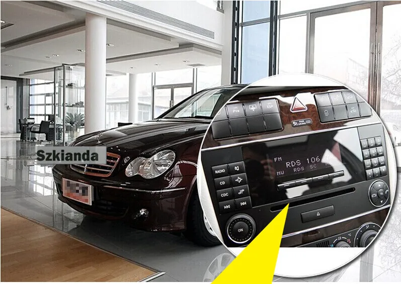 Discount 2 DinAndroid 8.0 Car DVD Player for Mercedes-Benz W203 2004-2007 c200 C230 C240 C320 C350 CLK 2005 GPS Navigation Radio WiFi 4G 3