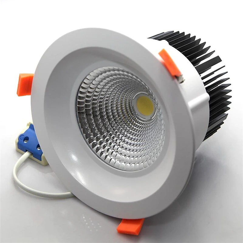 12W 15W 25W 30W COB LED Downlight With Fixed Head CRI 85+Ra CREE COB