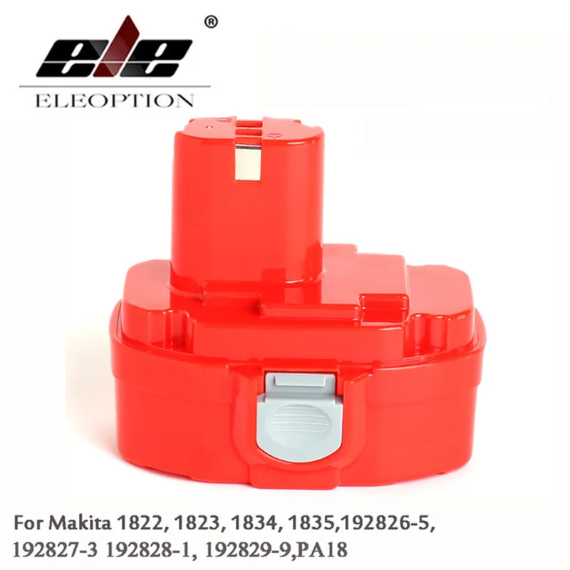 Аккумуляторная батарея Ni-CD 18 в 2000 мАч для Makita 1822 1823 1834 1835 192826-5 192827-3 192828-1 192829-9 PA18 |