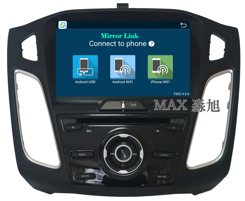 Cheap MAX Android 8.1 IPS Screen GPS Navigation System Car DVD Player for Ford Focus 2012 2013 2014 2015 Car Radio RDS Stereo Free Map 10