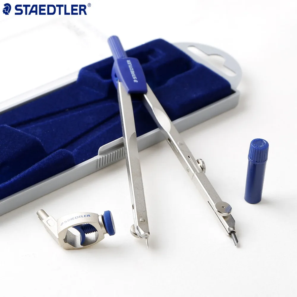 Германия Staedtler 558 01 базовые компасы прецизионная основа для рисования Компасы 1 шт