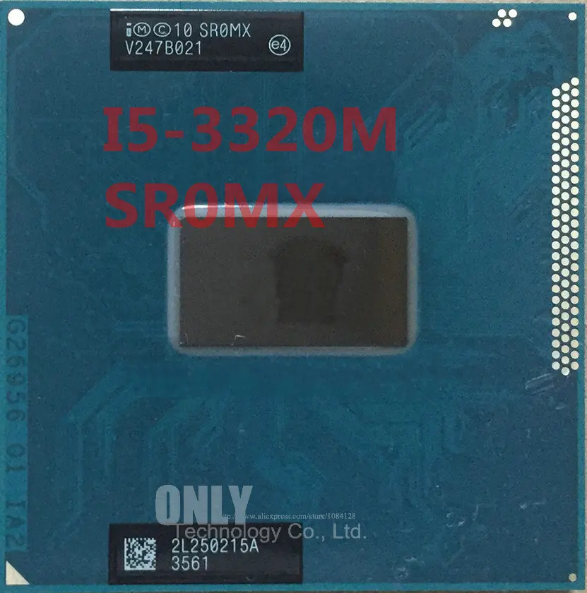 Процессор Intel I5-3320M SR0MX I5 3320M SROMX 2,6G/3 M HM75 HM76 HM77 чипы новые и оригинальные IC