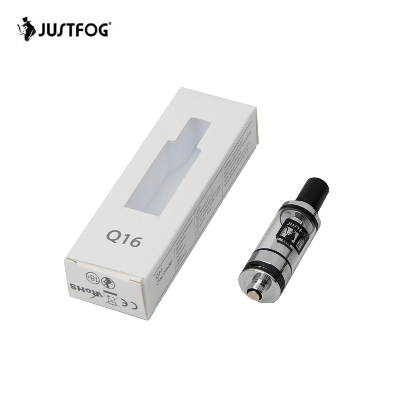 100% Оригинальный атомайзер JUSTFOG Q16 2 мл бак подходит для батареи Vape Kit|Атомайзеры