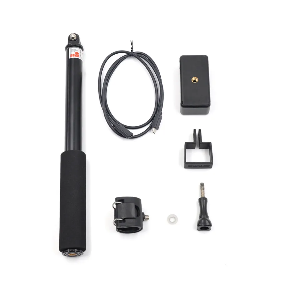 DJI OSMO Pocket Lock Phone Clip Telescopic Rod Selfie Stick Camera Transfer Micro type c Extended Cable with ABS holder-14