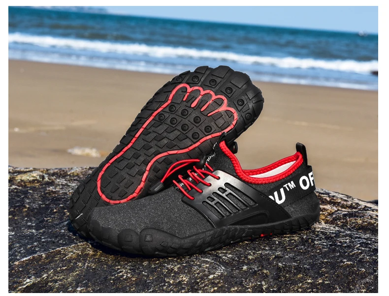 Летняя мужская пляжная обувь для прогулок эластичная ткань дышащие удобные туфли Мужская мягкая подошва Легкая спортивная обувь для