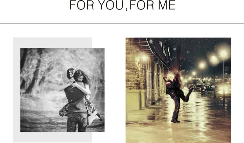 for you for me