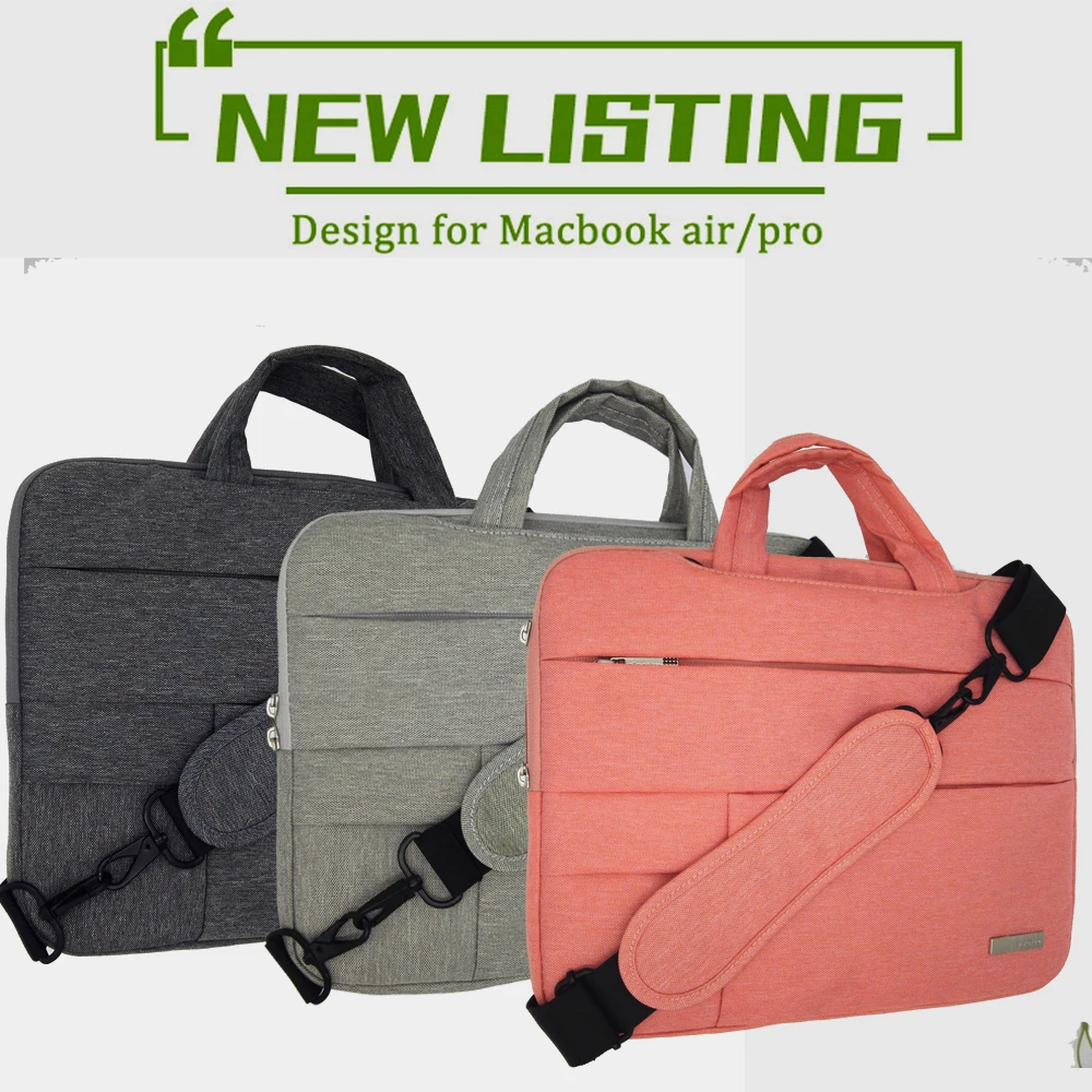 11 13 15.6 Inch Women Shoulder Bag for Macbook Pro Air Notebook Sleeve Case Handbag for Asus Acer Dell HP 14 15.6 Xiaomi 13.3 11 13 15.6 Inch Women Shoulder Bag for Macbook Pro Air Notebook Sleeve Case Handbag for Asus Acer Dell HP 14 15.6 Xiaomi 13.3