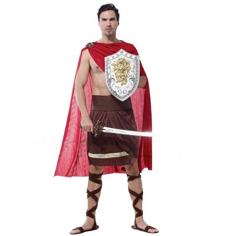 New Hot Masquerade Ancient Greek Spartan Role Playing Cosplay Costumes ...