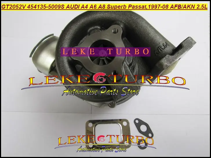 Turbo GT2052V 454135 454135-0002 454135-0006 059145701C 059145701G 059145702D 059145701GX 059145701GV Турбокомпрессор AFB V6 2.5L