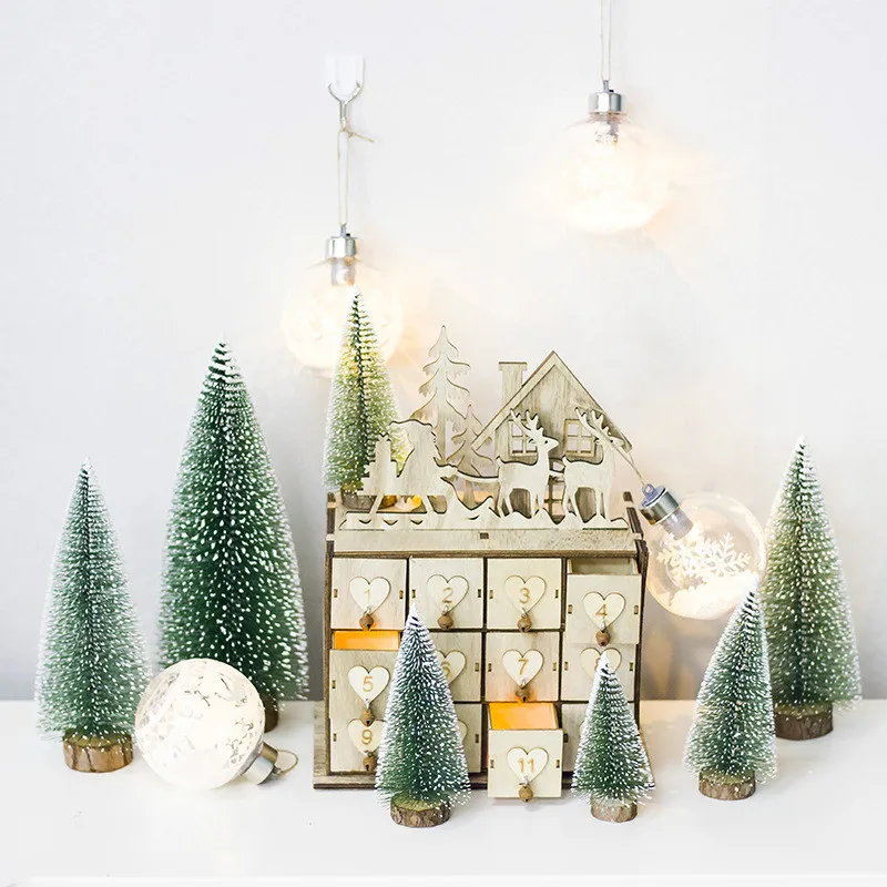 Рождественский шар, орнамент, светодиодный, теплый, водонепроницаемый, светодиодный, глобус, струнный светильник светодиодный, Снежная елка, хрустальный шар, струна, праздничная гирлянда, украшение