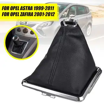 

PU Leather Car Gear Gaiter Boot Cover Shift Knob Gaitor Boot Dust-proof Covers For Opel Astra 1999-2011 Zafira 2001-2012