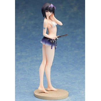 

Yukihime Shining Blade anime bikini model figure sexy swimsuit toy dolls 25cm 1/7 scale painted collection gift boxed