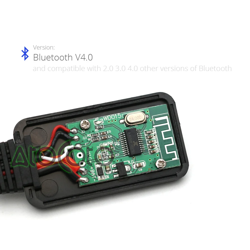 AtoCoto автомобильный модуль Bluetooth для Audi Q5 A6 A4 Q7 A5 S5 MMI 3g AMI мультимедиа 12Pin AUX кабель адаптер беспроводной аудио вход