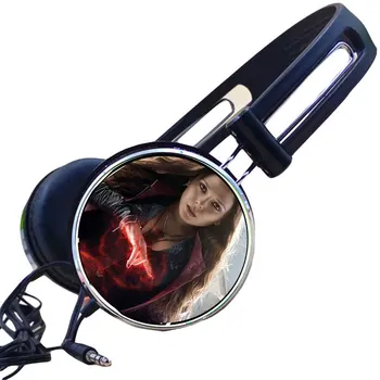 

Wholesale The Avengers Scarlet Witch X-Men Wanda Maximoff Headphone Gaming Headset Stereo Headphones for Mobile Phone Mp3 PC