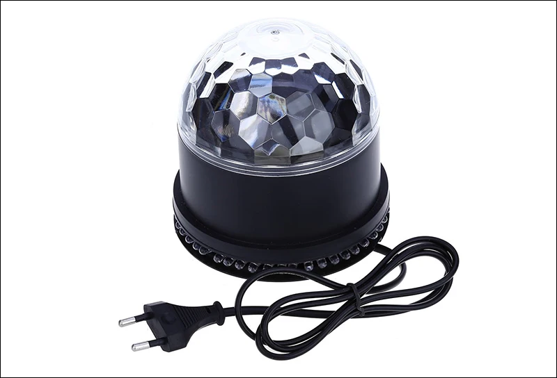 DJ Light Mini Disco Magic Ball Stage Lighting Digital LED RGB Crystal (10)