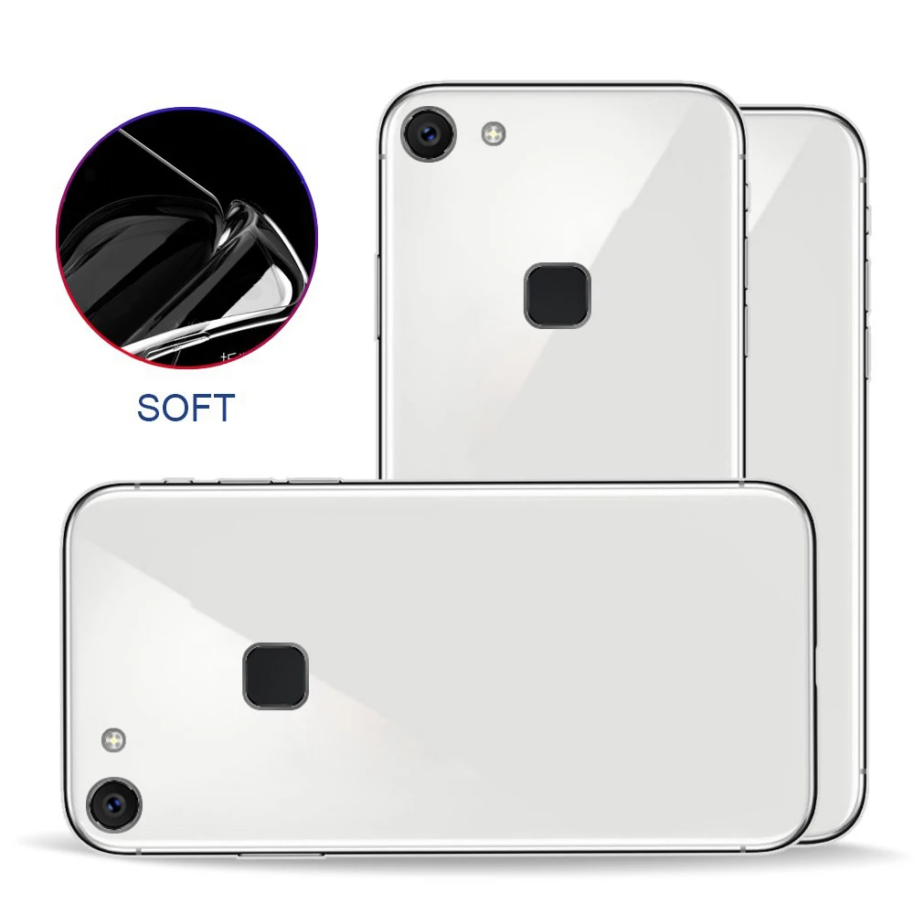 Подходит для vivo Y73 мобильный телефон защитный чехол Простой Прозрачный мягкий с