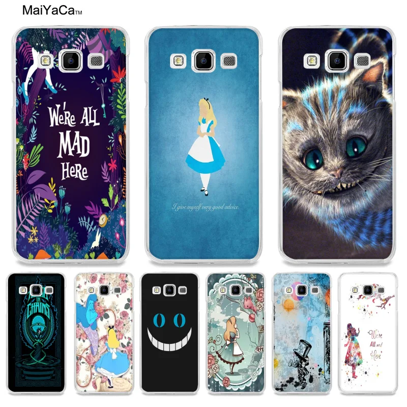 MaiYaCa Alice Phone Accessories Case For Samsung 2015 A3 5 7 8 9 2016 