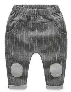 Летние Стильные осенние штаны-шаровары для мальчиков детские брюки для мальчиков и девочек, детские брюки для отдыха Одежда для мальчиков детские брюки - Цвет: Серебристый