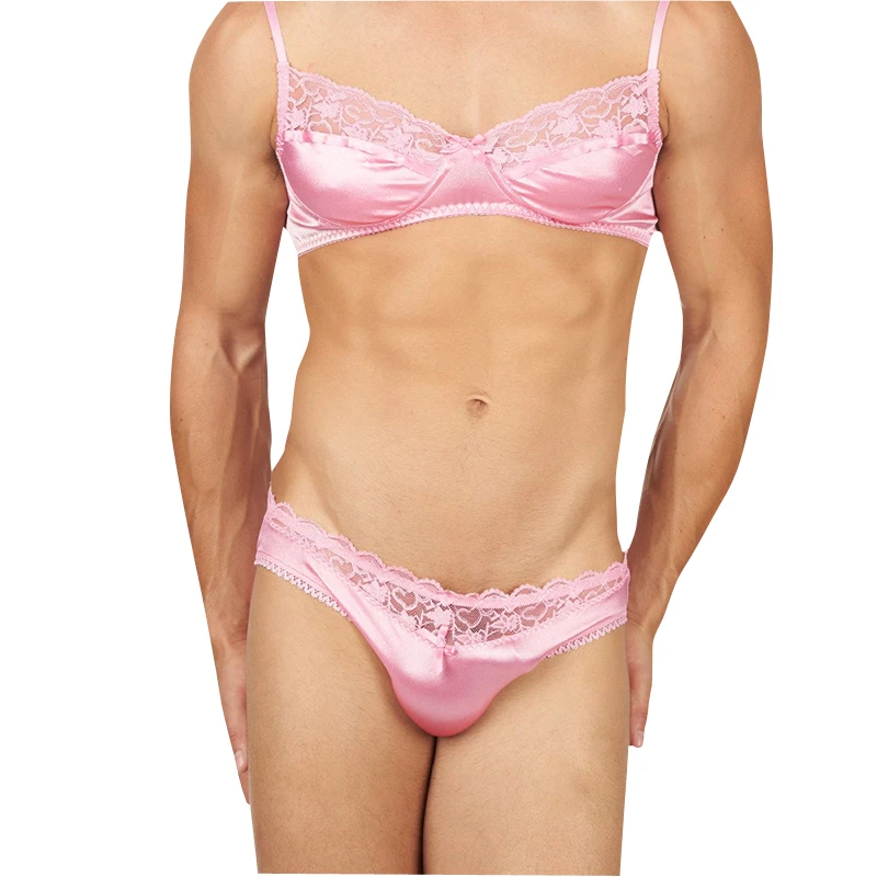 soutien gorge en dentelle pour homme