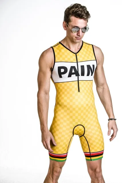 

2019 High Quality Professional Team Triathlon Suit, Men's Cycling Fur Suit