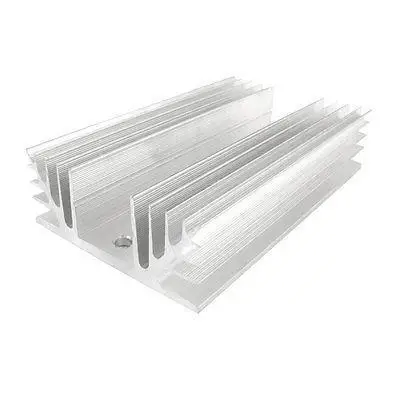 

Silver Tone Aluminum Heat Sink for Three Phase Solid State Relay