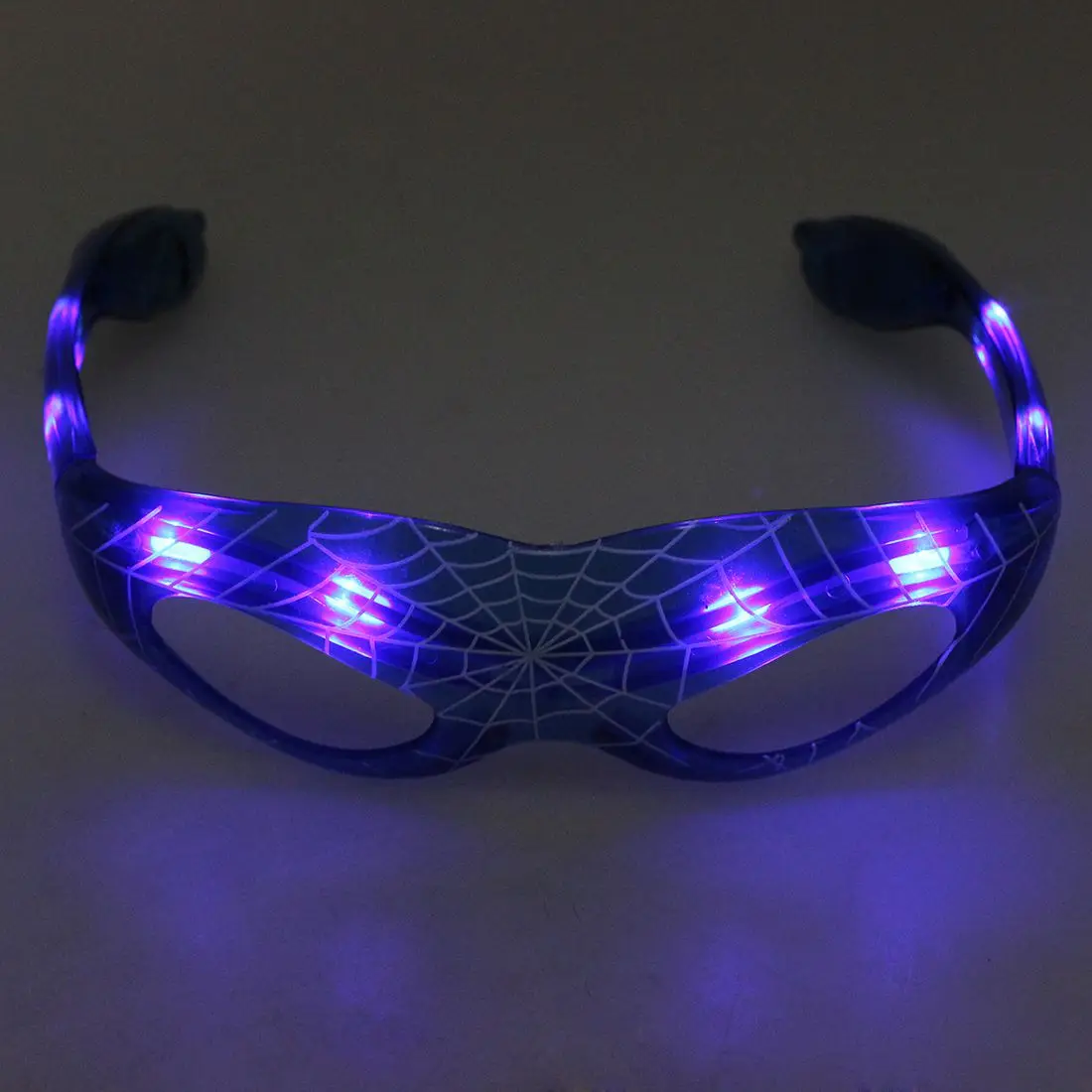 Spark Spider-Man светодиодный светильник мигающие очки для Rave Club маскарад/DJ Вечерние