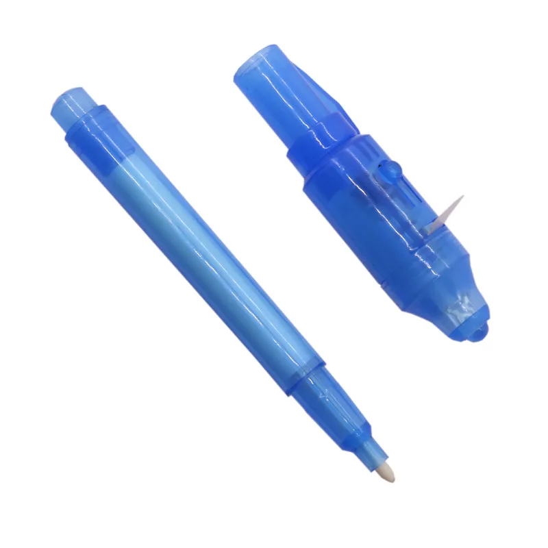 10 piezas de bolígrafo mágico Invisible papelería creativa bolígrafo divertido estudiante Oficina papelería potente información de seguimiento disponible