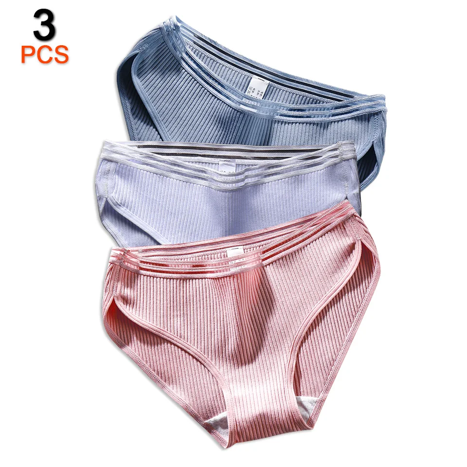 3 шт./лот женское нижнее белье хлопковые бесшовные трусы XXL 4XL большие размеры для