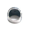 Size 7 To Size 15 Mens Boys 316L Stainless Steel Cool Punk Gothic Anchor Rudder Classic Ring 6