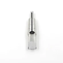 EZ специальные насадки для тату Поставка 49 F 316 из нержавеющей стали плоские Magnum насадки для тату Поставка тату пуля форменная трубка 1 шт./партия