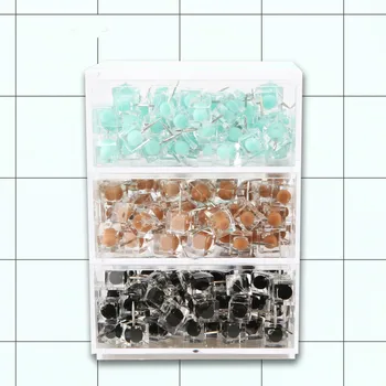 

pushpin painting cork board plastic pins multicolour transparent wall photos fashion thumb tack