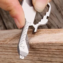 Горячая многофункциональный ключ из нержавеющей стали 16 в 1 отвертка для кемпинга DO2