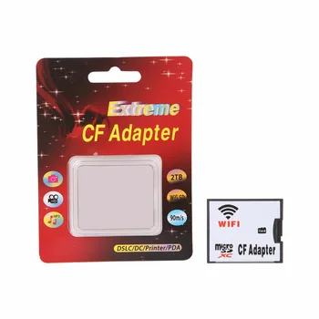

SD MMC SDHC SDXC Slot To CF Type I Memory Card Adapter For Nikon Cannon Camera