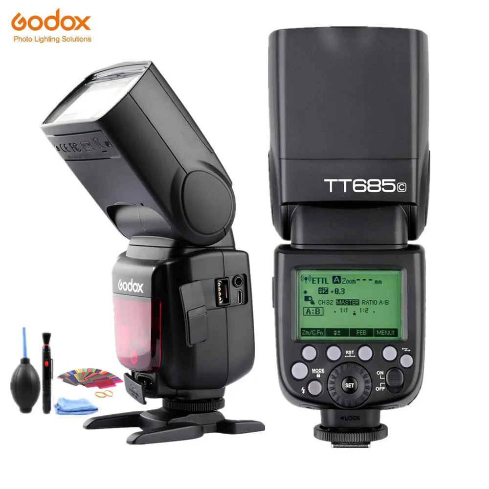 Godox TT685N 2.4GHz High Speed 1/8000s GN60 TTL Camera Flash Compatible for Nikon Cameras I-TTL II Autoflash 