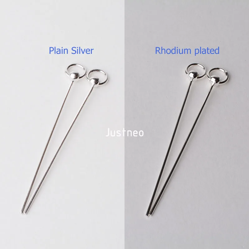 Sterling Silver pendant pinch bail pin (5)