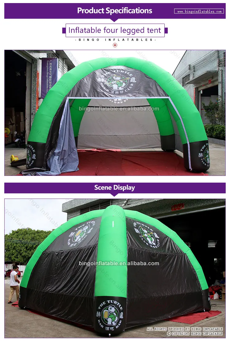 BG-T012-Inflatable four legged-tent_1