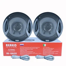 Reakosound 4ohm 6″ 60W Max Car Coaxial Vehicle Door SubWoofer Auto Audio Music Stereo Speakers 2 Way