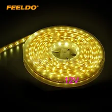 Цвет: желтый, 12 V 500 см 3528 1210 300 SMD 300 Светодиодные ленты свет лампы 300 светодиодный s Водонепроницаемый Светодиодные ленты свет декоративная лампа для дома лента