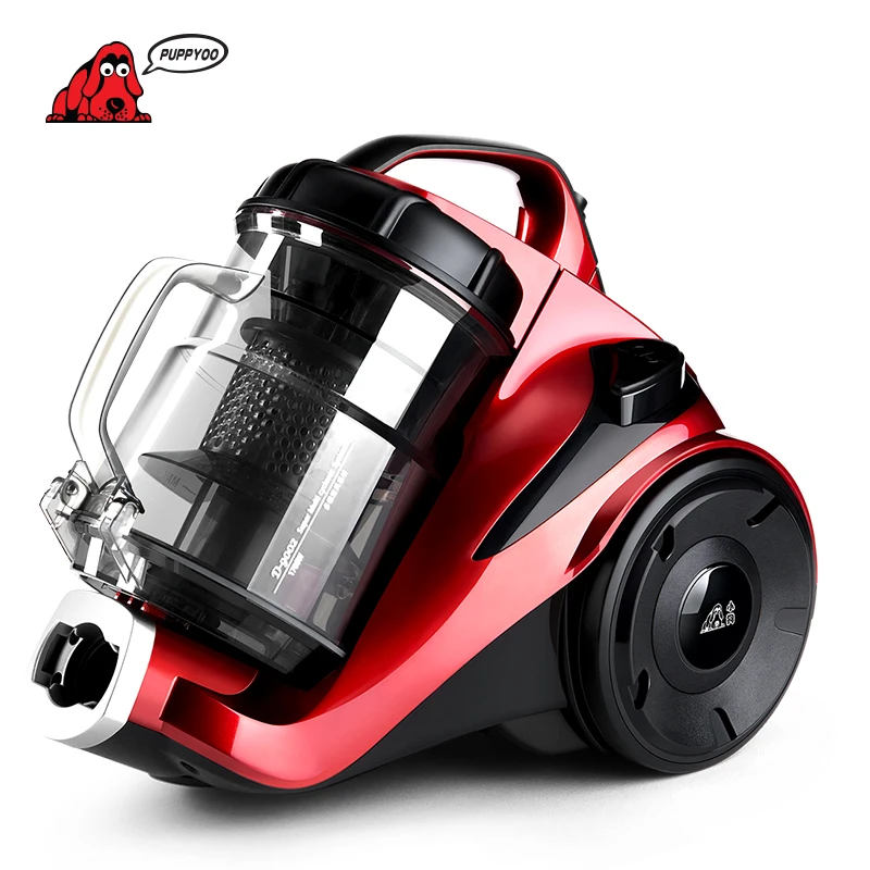 

PUPPYOO Low Noise Mites-killing Vacuum Cleaner Home Aspirator Powerful Suction Cyclone Catcher Large Dust Bin Collector D-9002