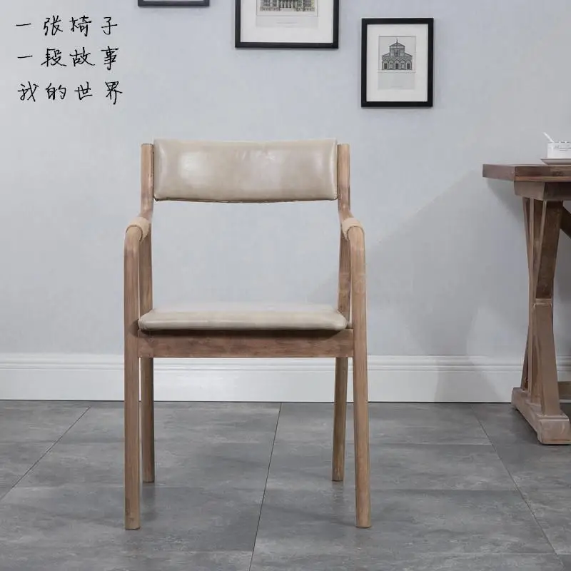 Твердый деревянный изогнутый деревянный Ретро Простой обеденной стул спинка подлокотник кофе стул для отдыха стол стул японский стиль - Цвет: ml2