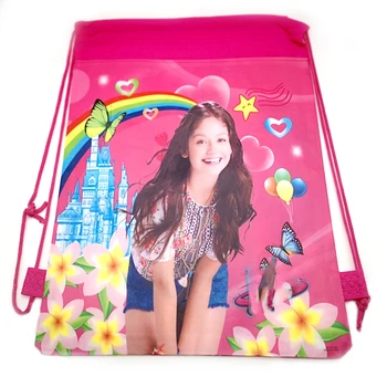 

Decorate Soy Luna Theme Girls Favors Mochila Happy Birthday Party Drawstring Gifts Loot Bags Baby Boys Shower Backpack 1PCS/pack